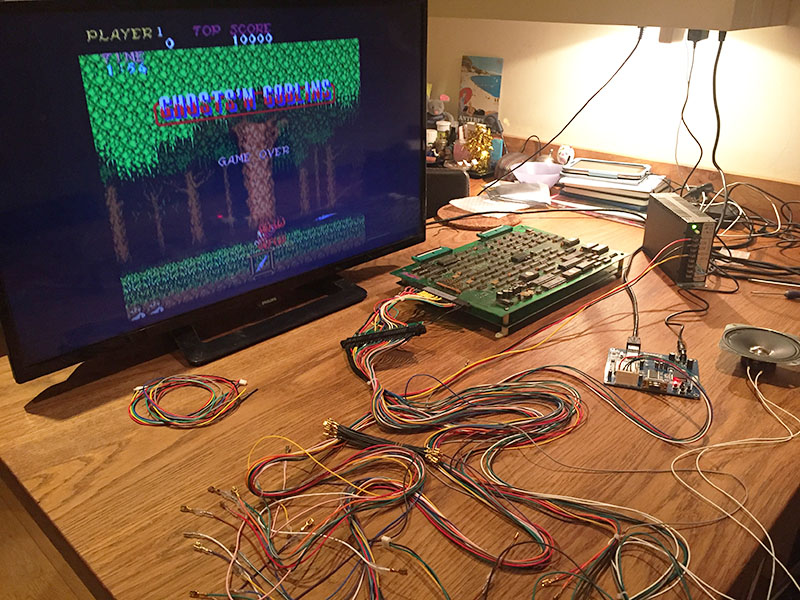 Ghost'n Goblins running