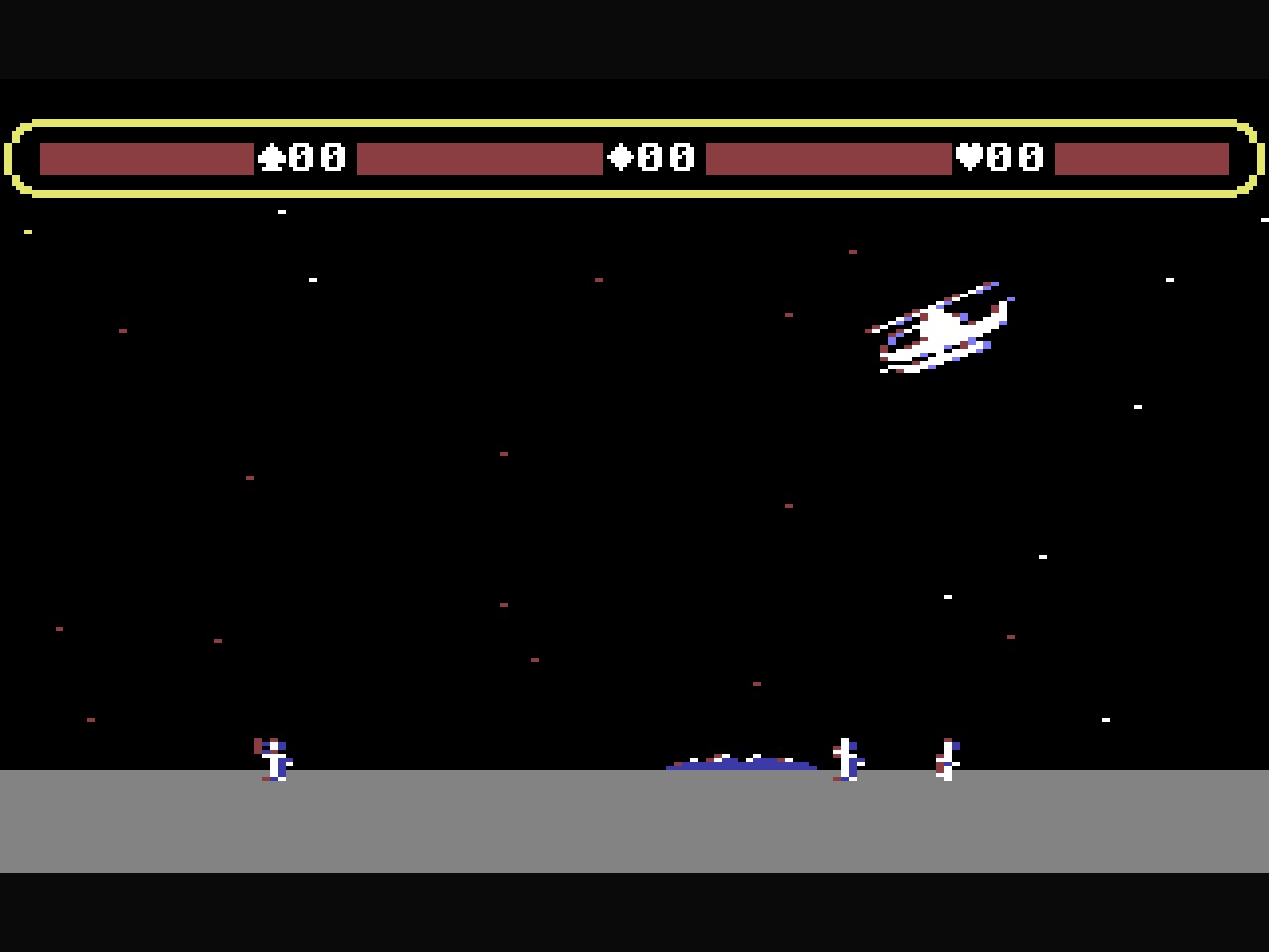 Choplifter (C64, 1983) screenshot