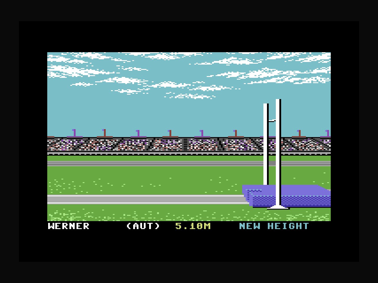 Summer Games (C64, 1984) screenshot