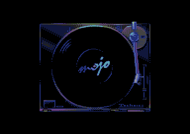 The Mojo title screen